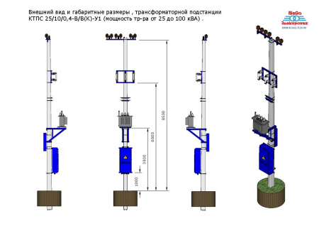 КТПС 16/10/0,4-В/В(К)-У1