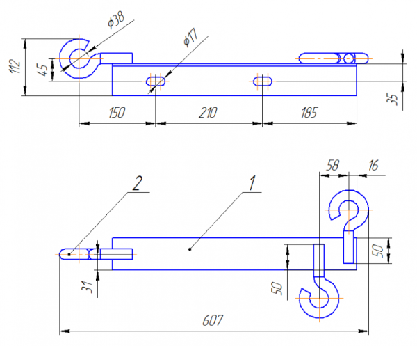 Траверса ТН-27