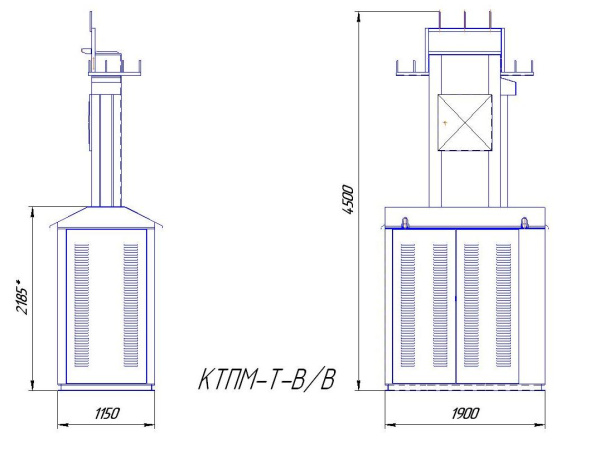 КТПМ-Т  63/10/0,4-В/В-У1 Э