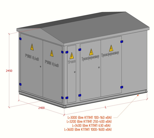 КТПНП 160/10/0,4-К/В(К)-У1